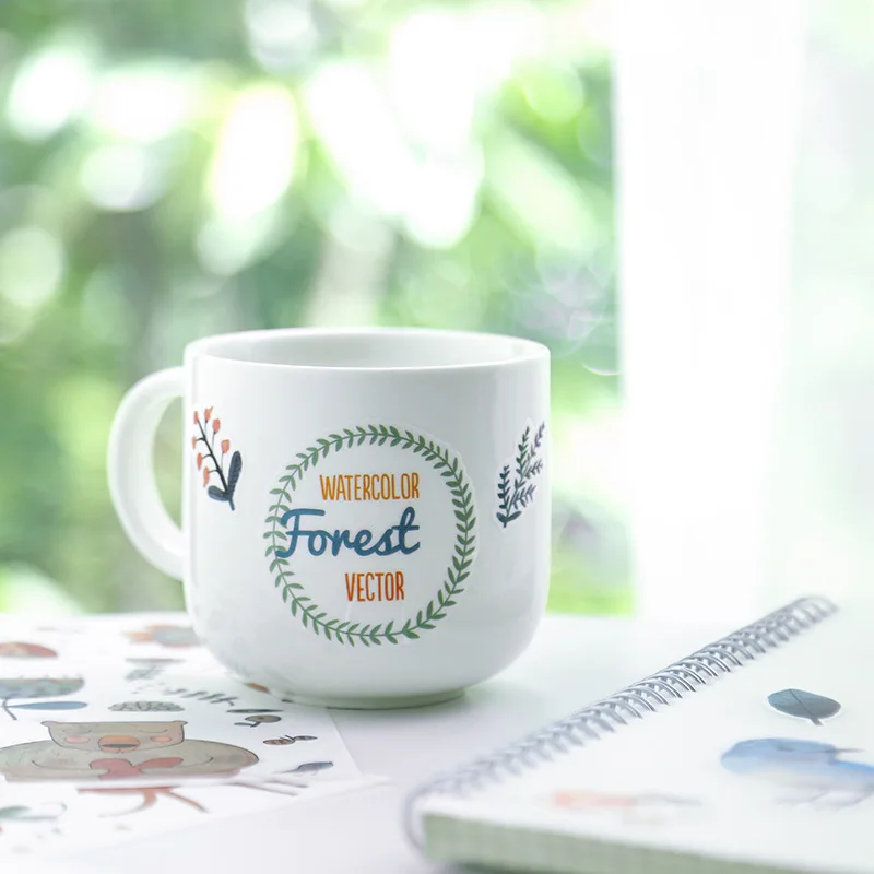 Pegatinas autoadhesivas de 3 hojas, juego de pegatinas para planificador de animales con flores bonitas para diario, álbum, cuaderno, calendario - imagen 4