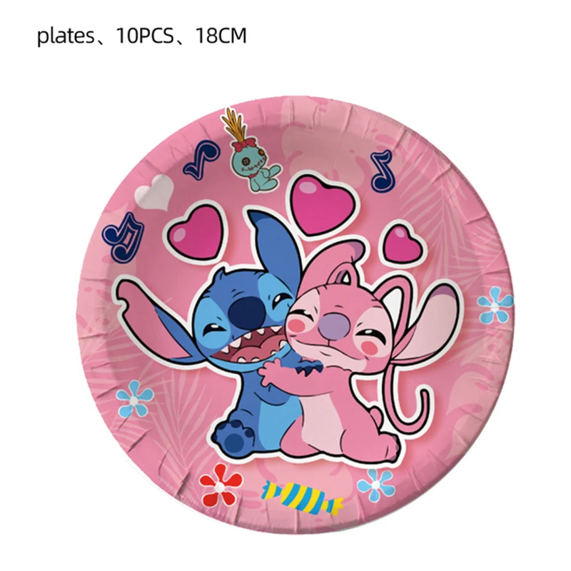 10pcs 7inch plates