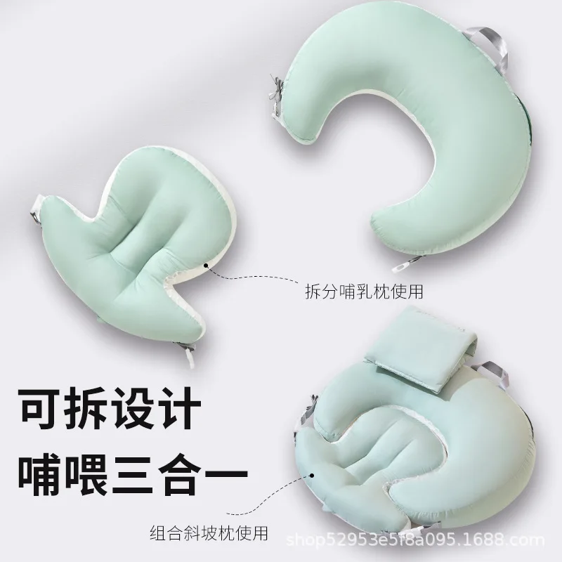 Cojín antiasfixia para recién nacido – Almohada de lactancia lateral - imagen 4