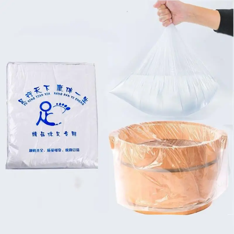 Bolsas desechables impermeables para pedicura y spa de pies