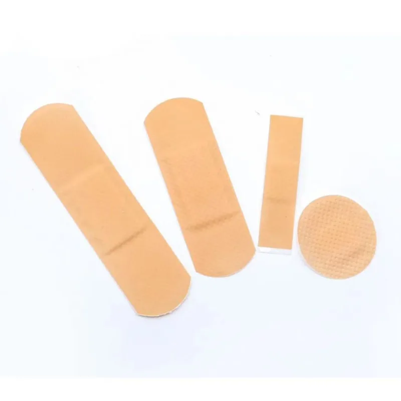 50 unids/set 100 unids/set combinaciones de varios tamaños tirita PE yeso impermeable transpirable parche de primeros auxilios vendajes adhesivos