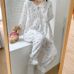 Pijama de algodón para maternidad y posparto – Cómodo y funcional