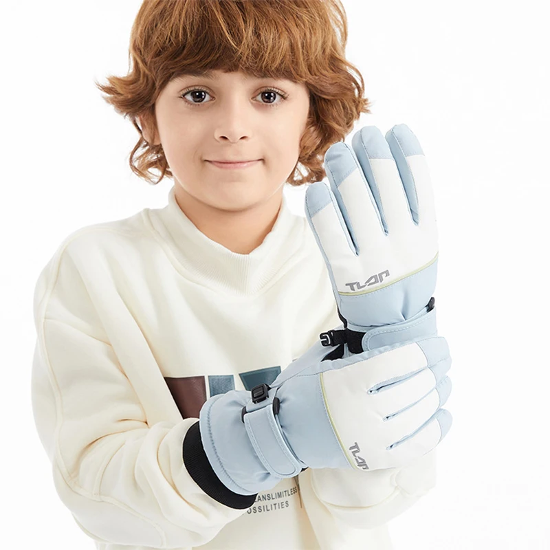 Guantes de esquí impermeables infantiles con calidez y buen agarre - imagen 5