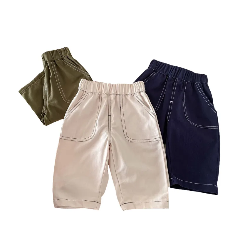 Pantalones deportivos informales para niños y niñas, traje de bebé de estilo coreano con bolsillos, 6m-5 años, primavera, 2024