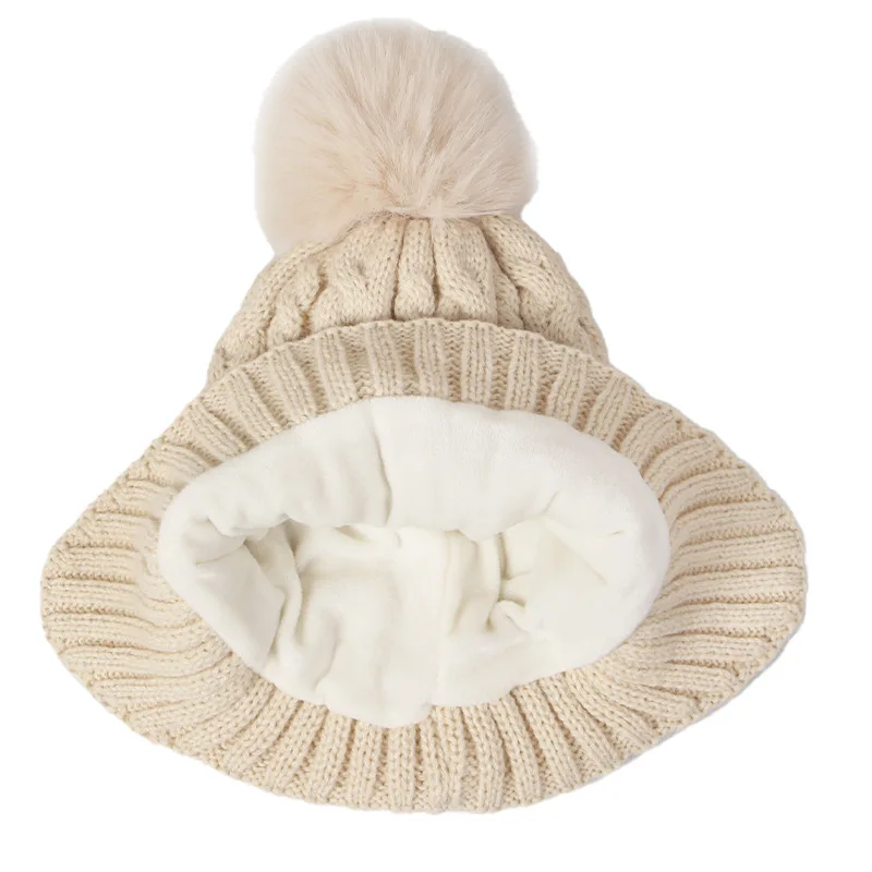 Gorro de punto con bufanda y guantes forro polar para niños - imagen 3