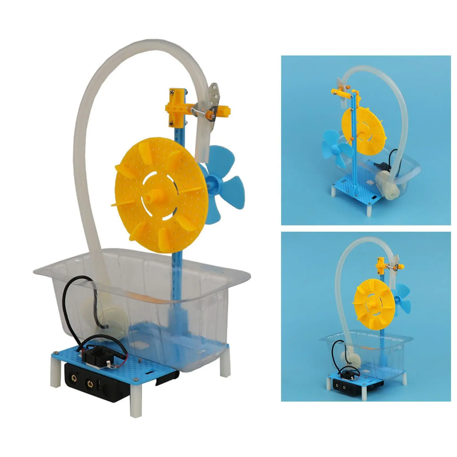 Science Experiment Toy Developing Intelligent Birthday Gifts Water Wheel Windmill Circulation Machine for Kids Girls Boys Age 8+