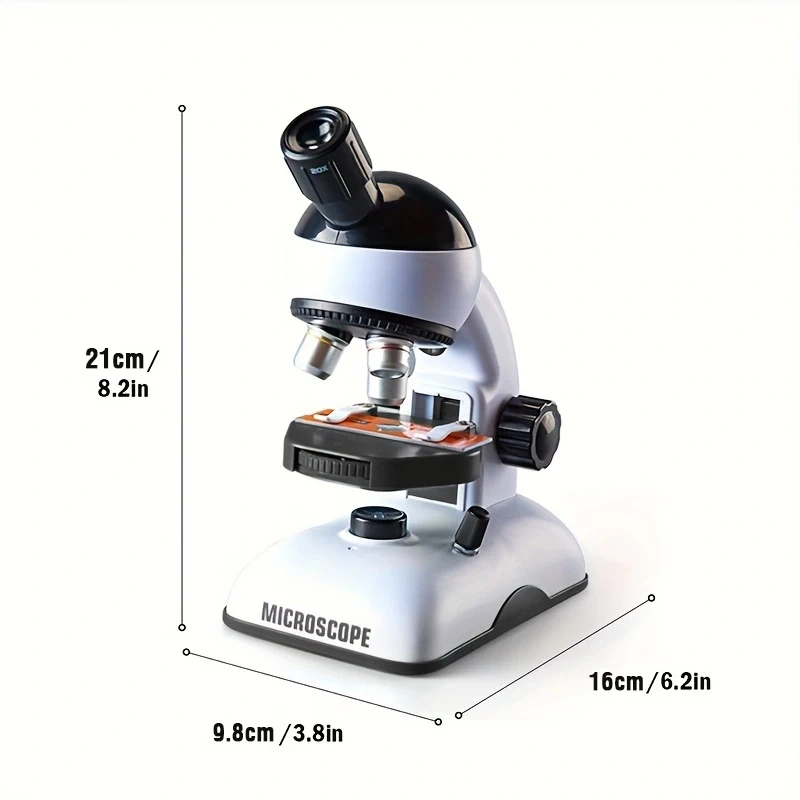 Microscopio biológico infantil LED – Kit didáctico científico - imagen 4