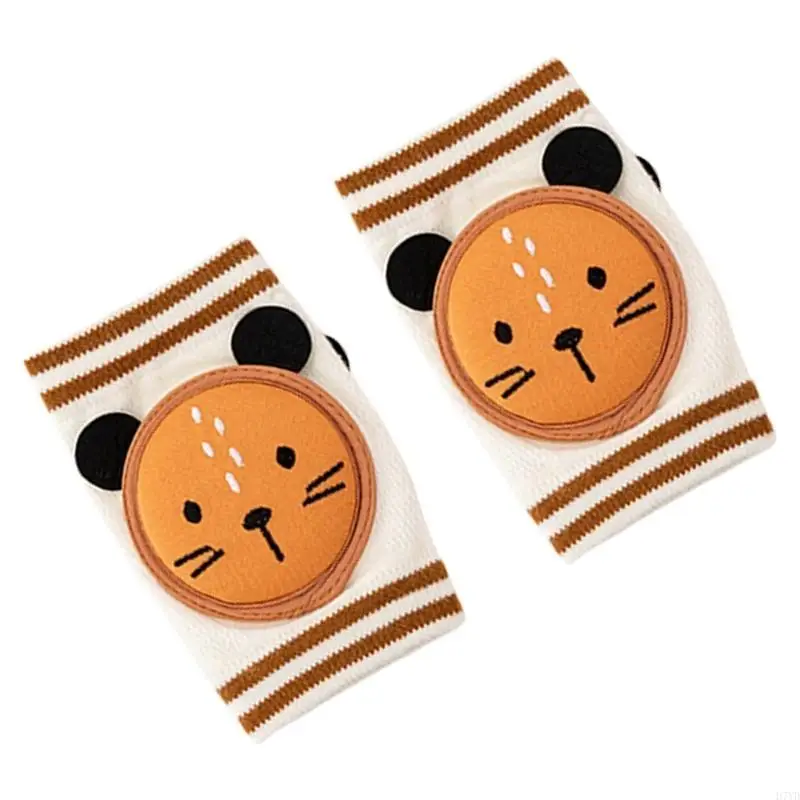 D7YD 1 par protectores rodillas para bebés, calentadores piernas, rodilleras seguridad para bebés 0 a 3 años, - imagen 3