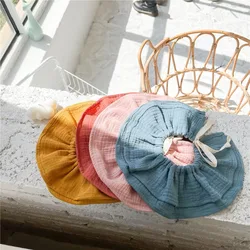 Baberos de algodón suave para bebé recién nacido – Diseño sencillo