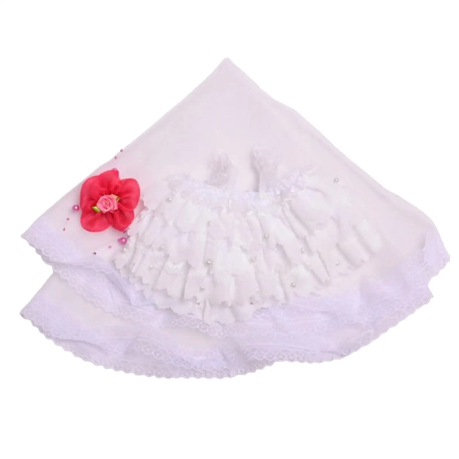 Doll Wedding Outfit for 38cm Dolls, Dress And Accessories Set