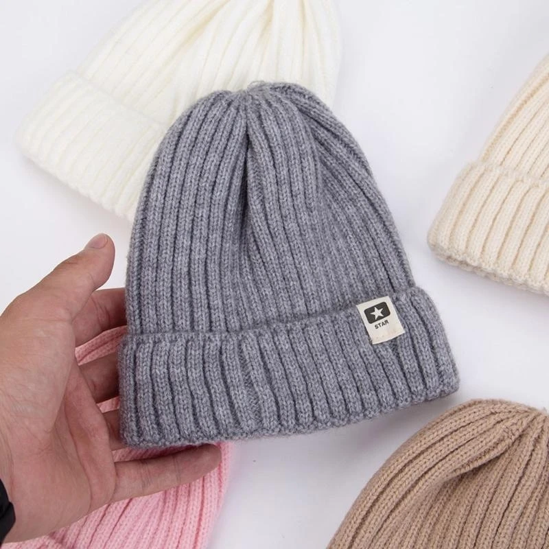 Gorro para niños M76C, gorro cálido para acampar, gorro tejido para niños, gorro invierno con protección para las orejas, - imagen 4