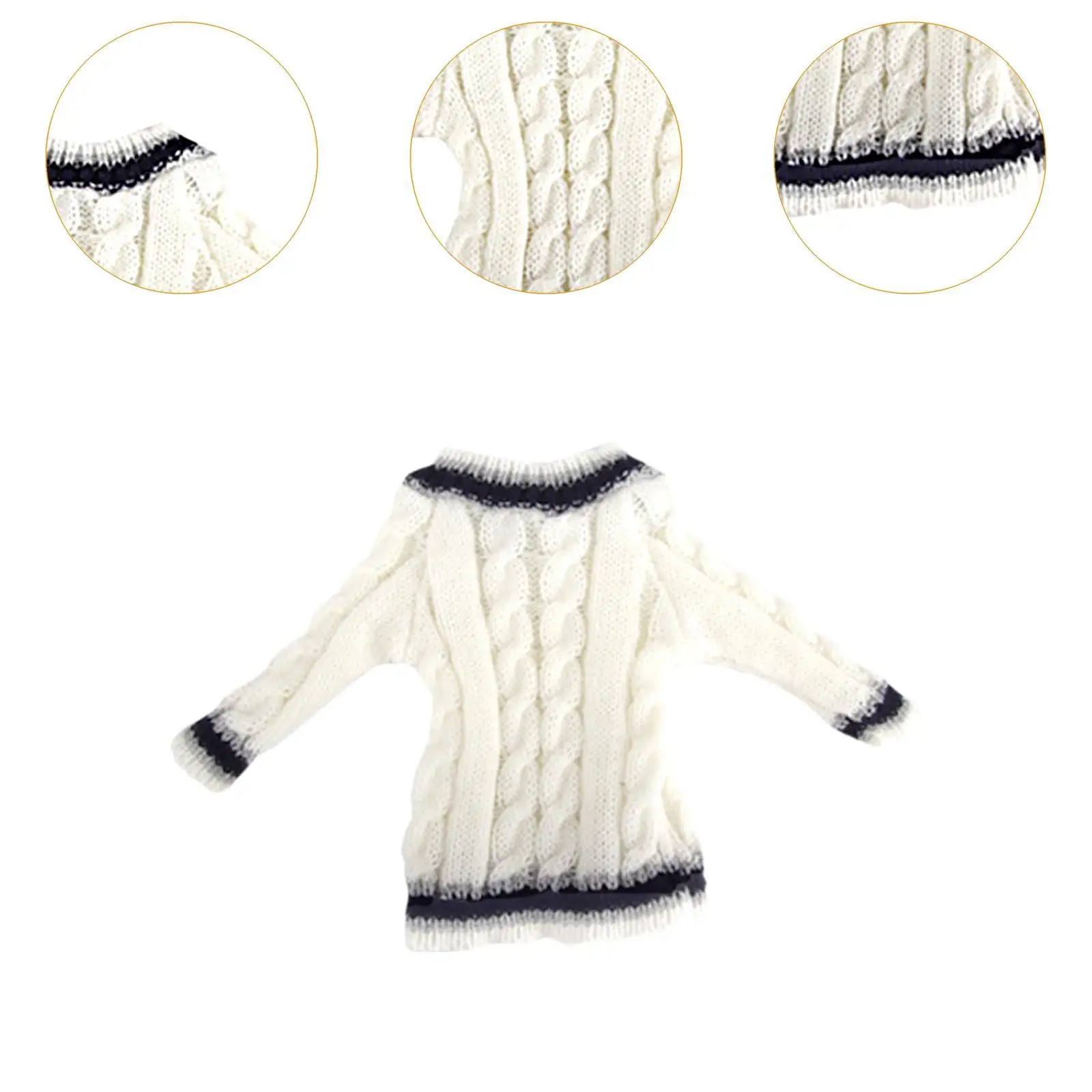 18 inch Doll Sweater Doll Outfits Costume Cute Stylish Clothes Casual Wear for Children's Day Party Favors Activity Game Gift