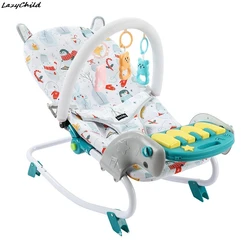 Mecedora bebé eléctrica con piano y pedal – Relájate jugando
