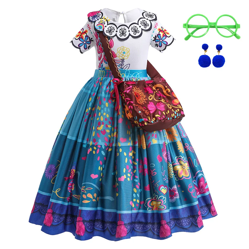 Disfraz Mirabel Encanto para niñas 3-12 años - Vestido impreso