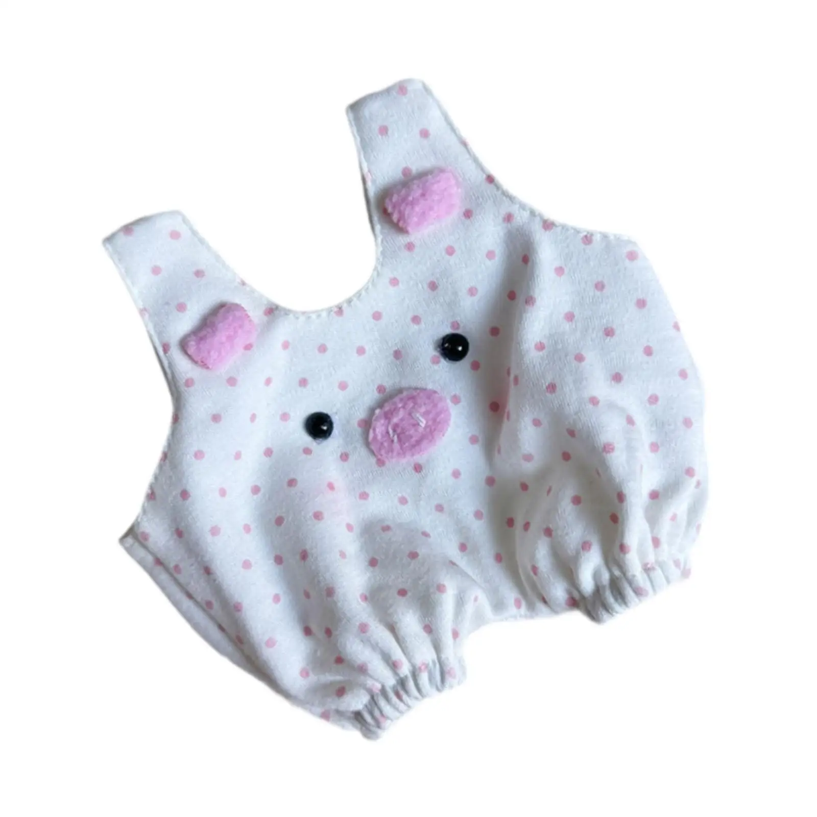 20cm Dolls Clothes Soft Pig Pattern Pants for Photo Props Cosplay DIY Crafts