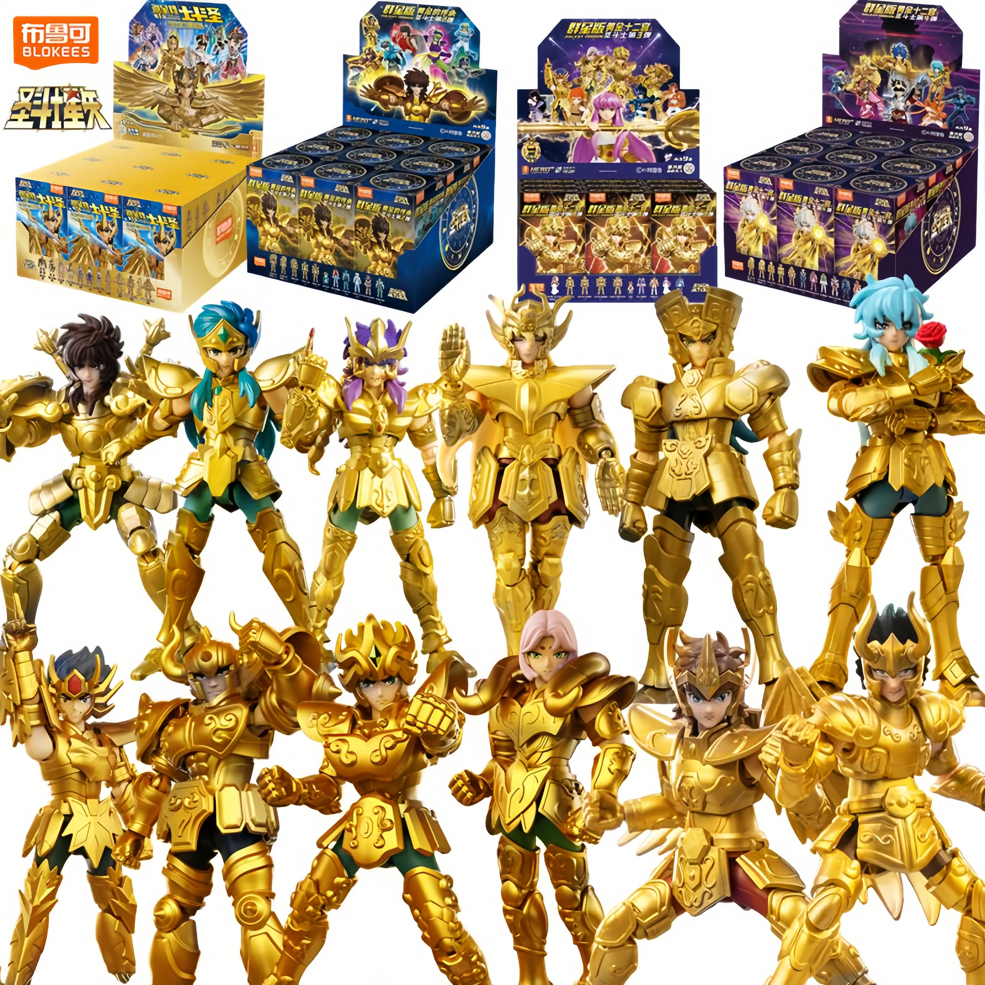 BLOKEES Figuras Saint Seiya Wave 3 - Caja ciega para colección - imagen 4