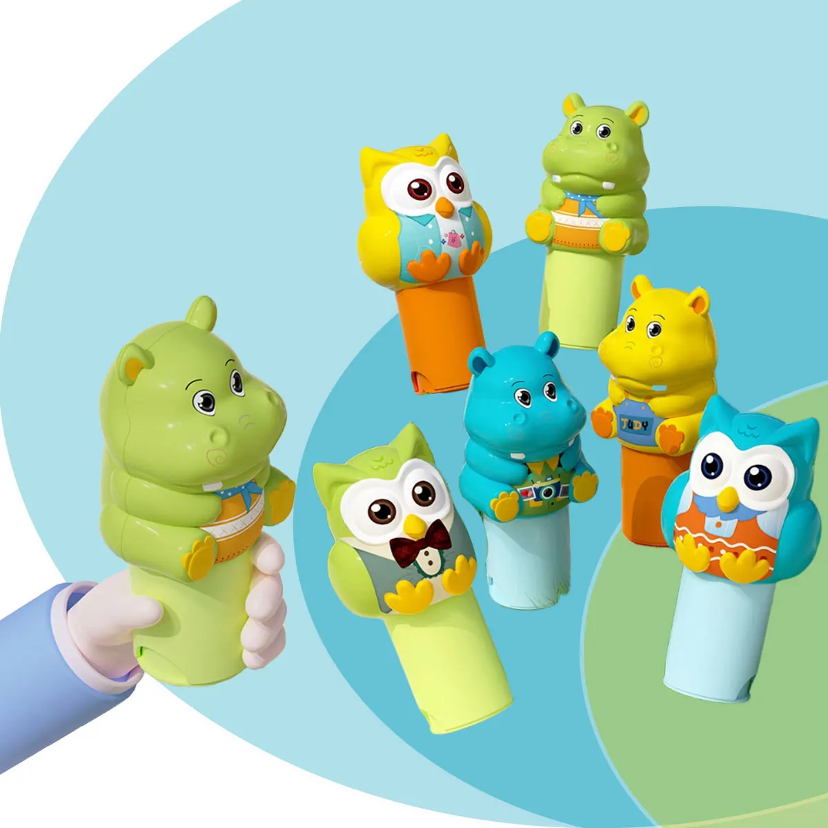 Sello mágico Montessori – Kit educativo con álbum y pegatinas