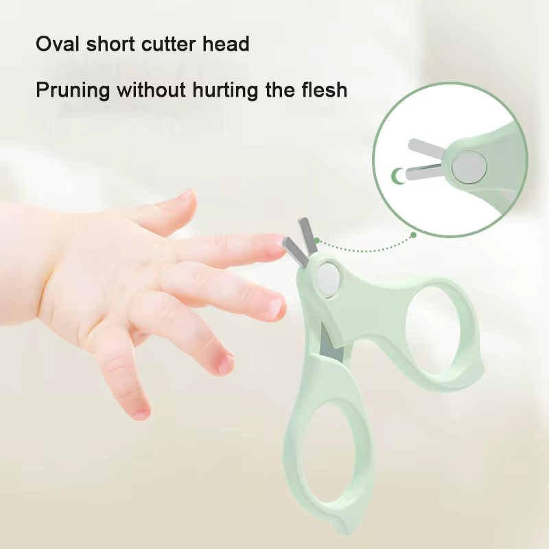 Kit de manicura infantil – Tijeras y cortaúñas seguros para bebé - imagen 5
