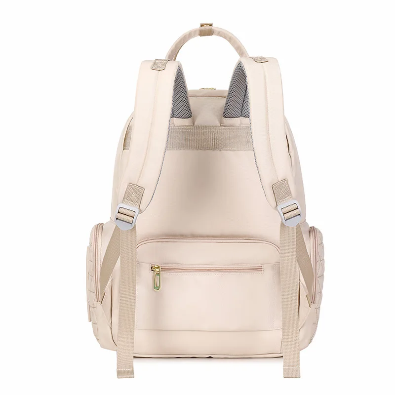 Bolsa de pañales impermeable con cambiador amplio y organizada - imagen 5