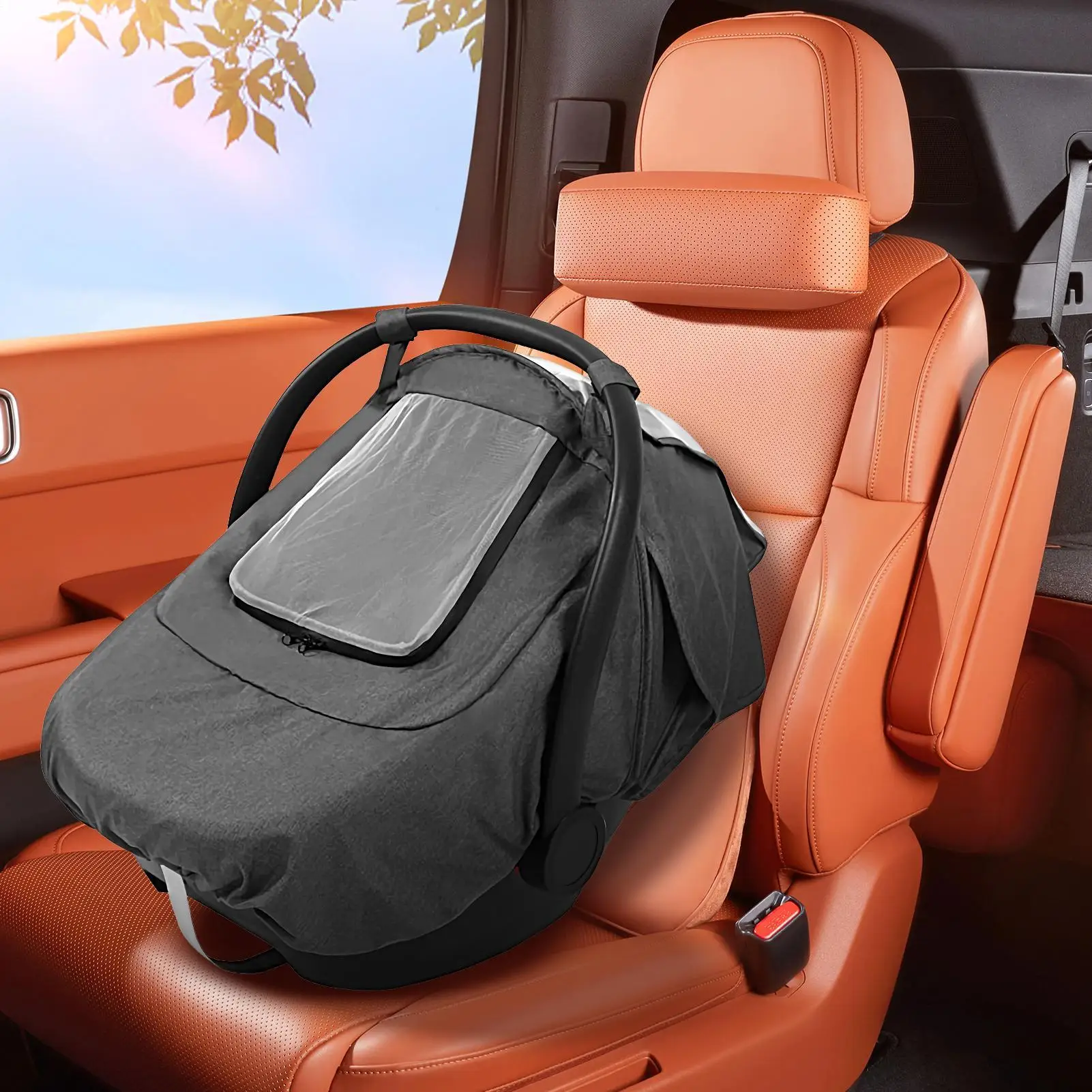 Fundas para asiento de coche para bebé, funda cálida para asiento de coche, accesorios para cochecito, Camping, parque, caminar, clima frío, Picnic al aire libre
