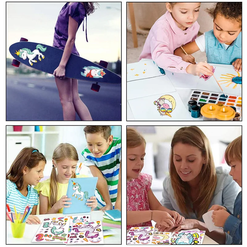 Pegatinas puzle de animales – Juego educativo infantil para niños - imagen 2