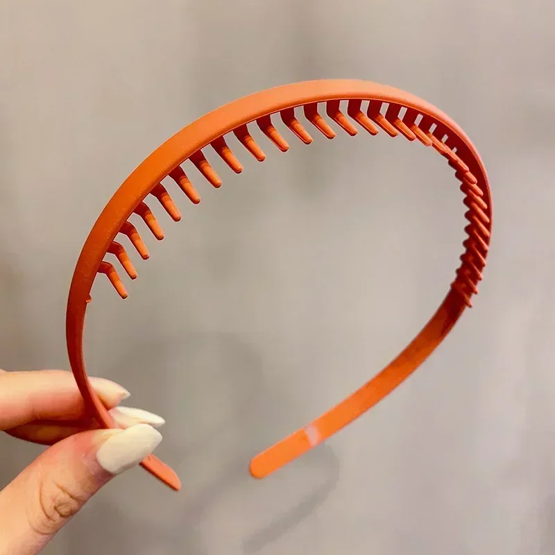 Nueva moda, diadema ondulada de resina ondulada que combina con todo, accesorios para el cabello para mujeres y niñas, tocados - imagen 5