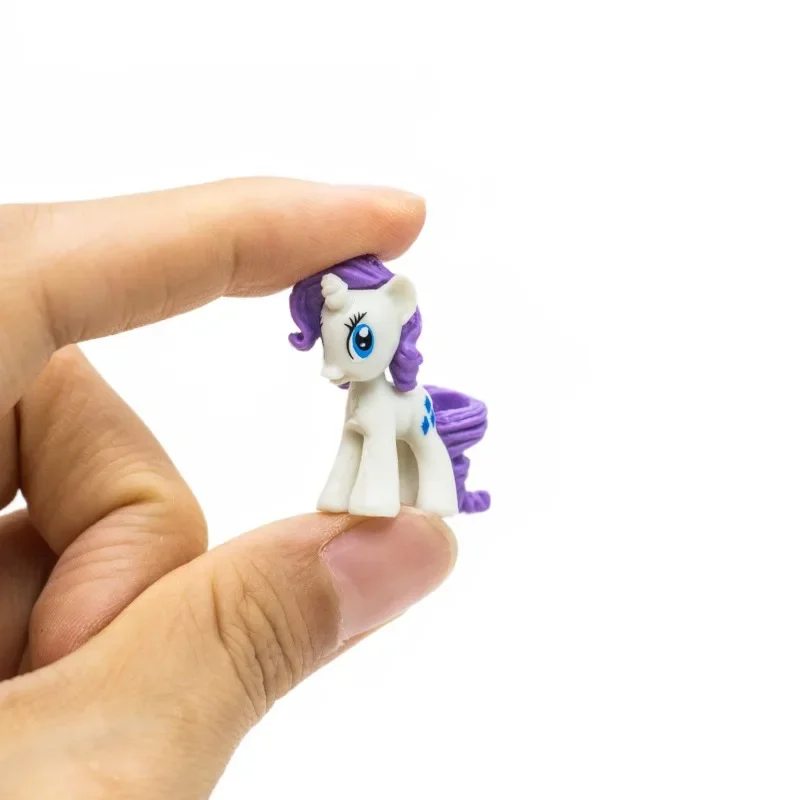 Hasbro My Little Pony sorpresa huevo caja ciega de moda juguetes figura de Anime Rainbow Dash muñeca raracia modelo juguetes coleccionar adornos - imagen 4