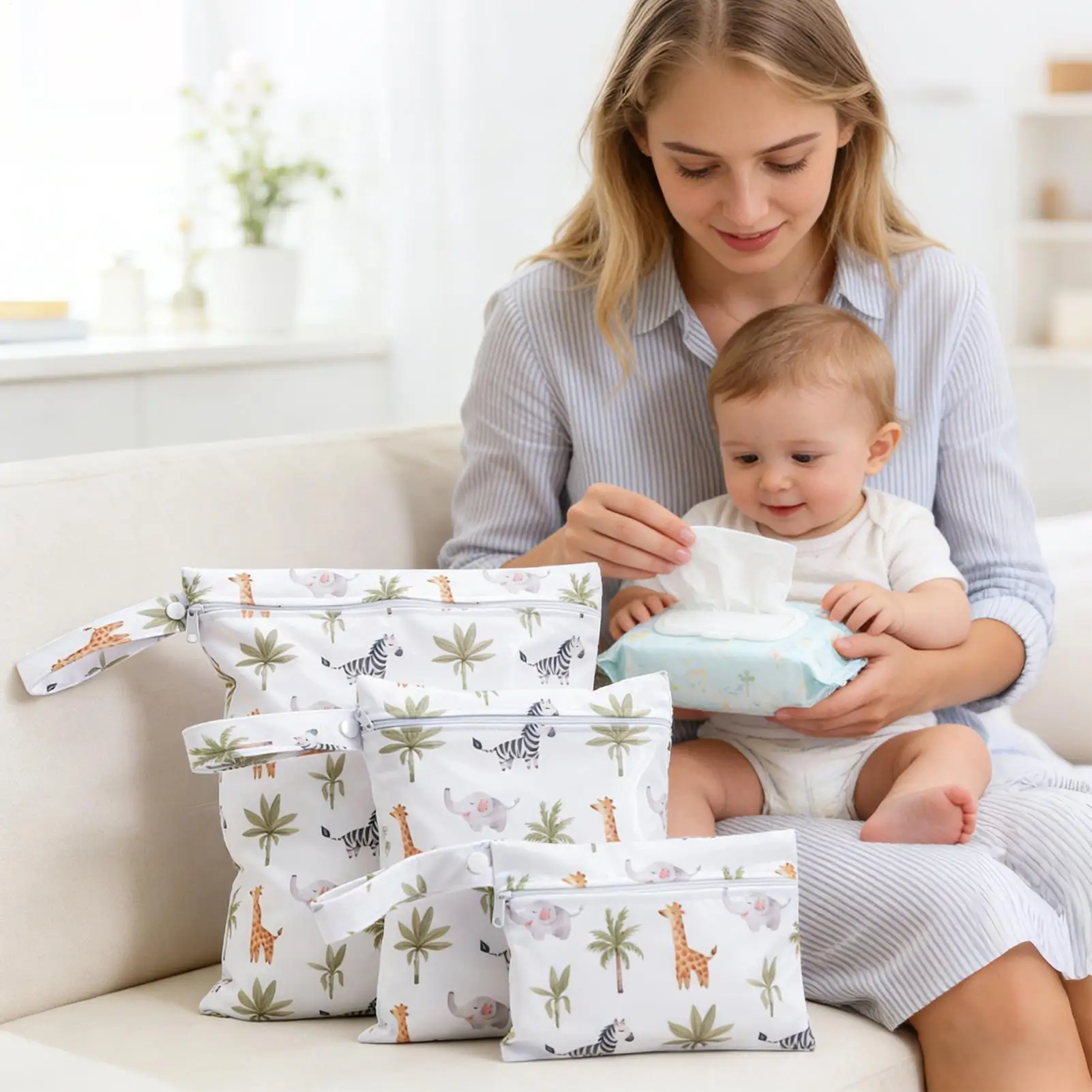 Bolsas impermeables organizadoras con cremallera para ropa húmeda - imagen 5
