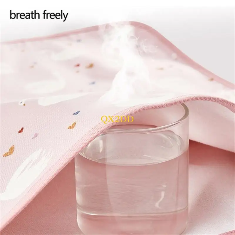 QX2D-Protector sábanas para pañales recién nacido, fuerte y absorbente, Sábana algodón, almohadillas para cambiar - imagen 3