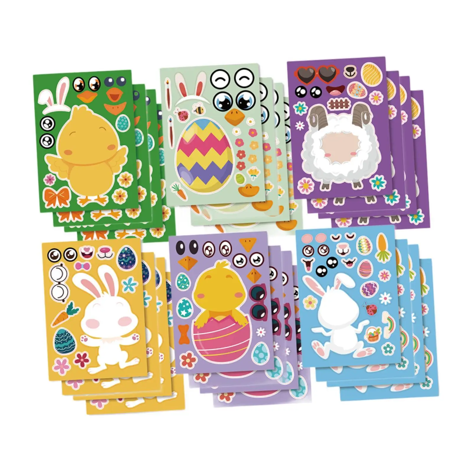 24 Pieces Easter Party Stickers Decoration Stickers Decals Easter Stickers for Cards Holiday Crafts Education Activities Easter 24 Pieces Easter Party Stickers Decoration Stickers Decals Easter Stickers for Cards Holiday Crafts Education Activities Easter