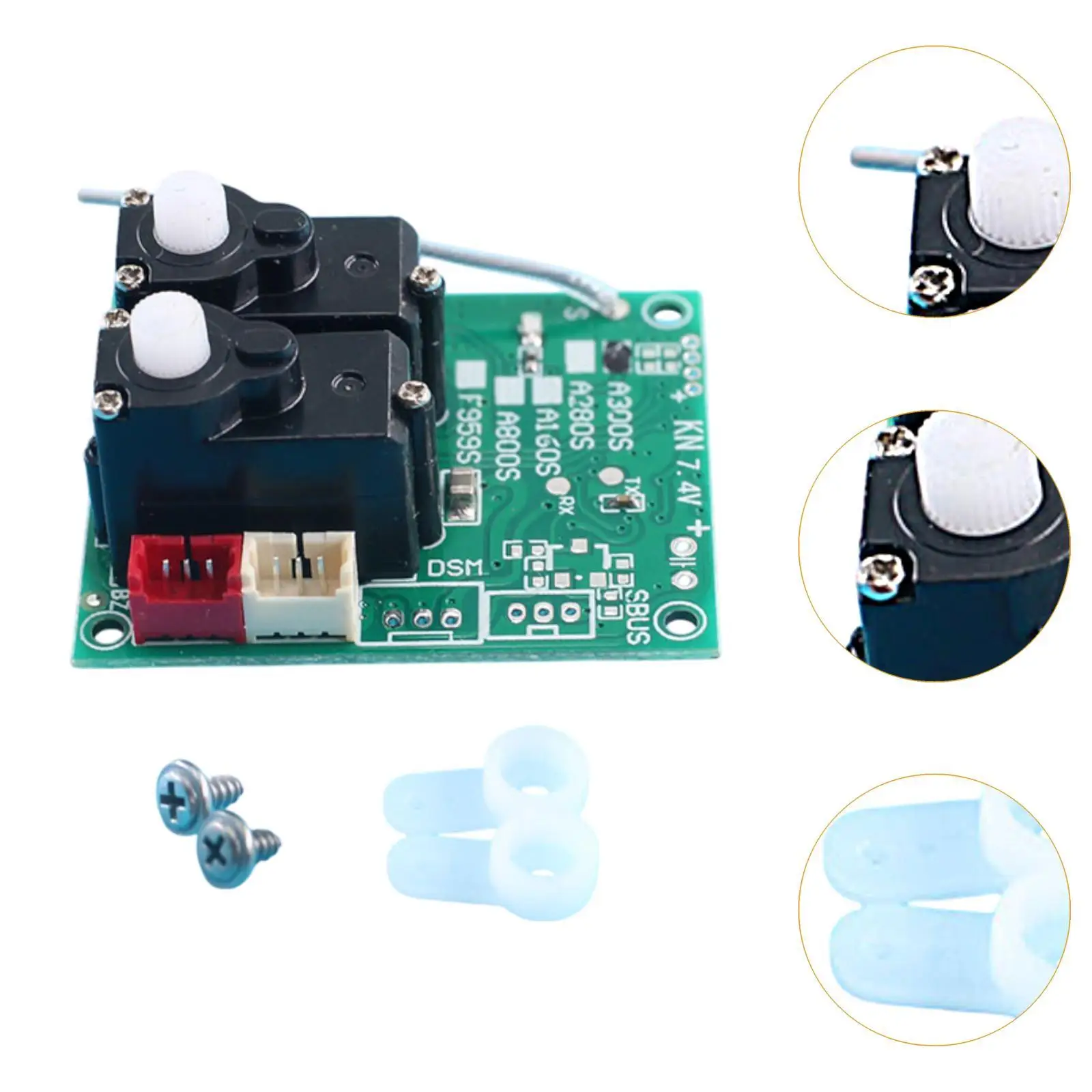 RC Aircraft Receiving Board Main Board Portable RC Plane Circuit Board for