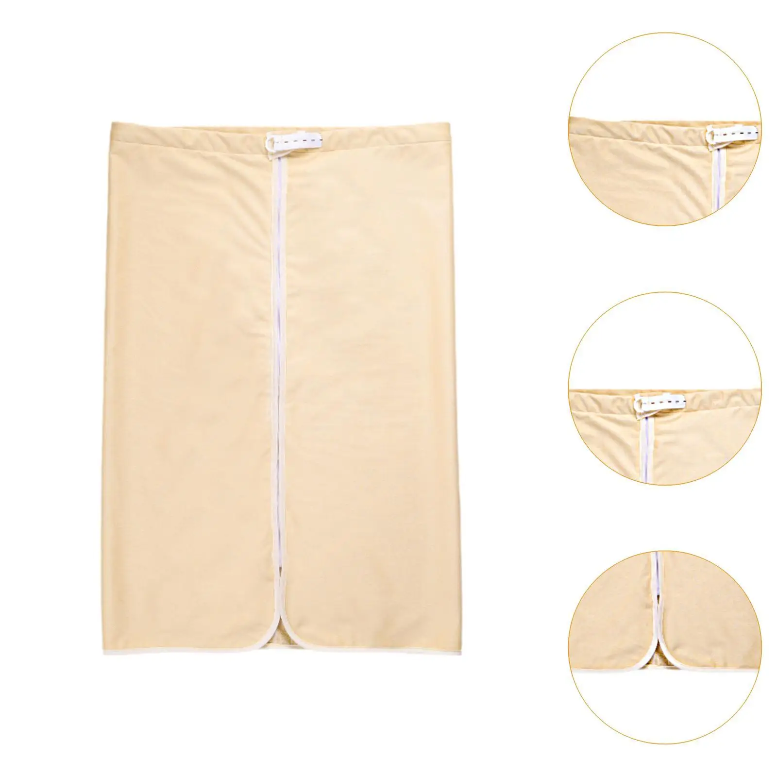 Diaper Skirt Incontinence Bed Mat Adjustable Urine Pad for Adults Woman Men