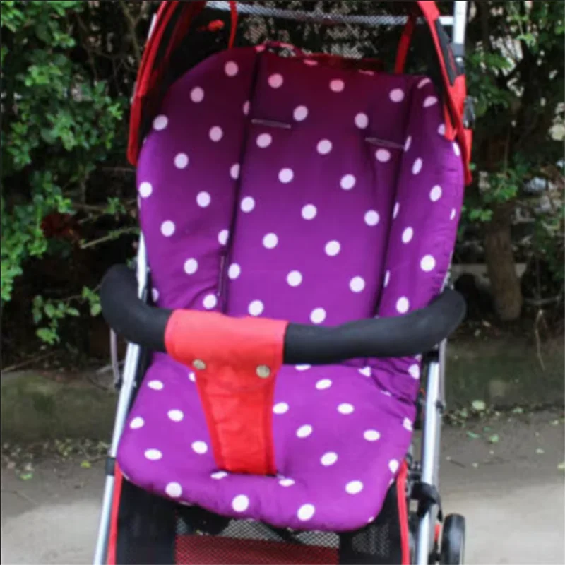 Cojín para cochecito estampado lunares transpirable – Asiento cómodo - imagen 2