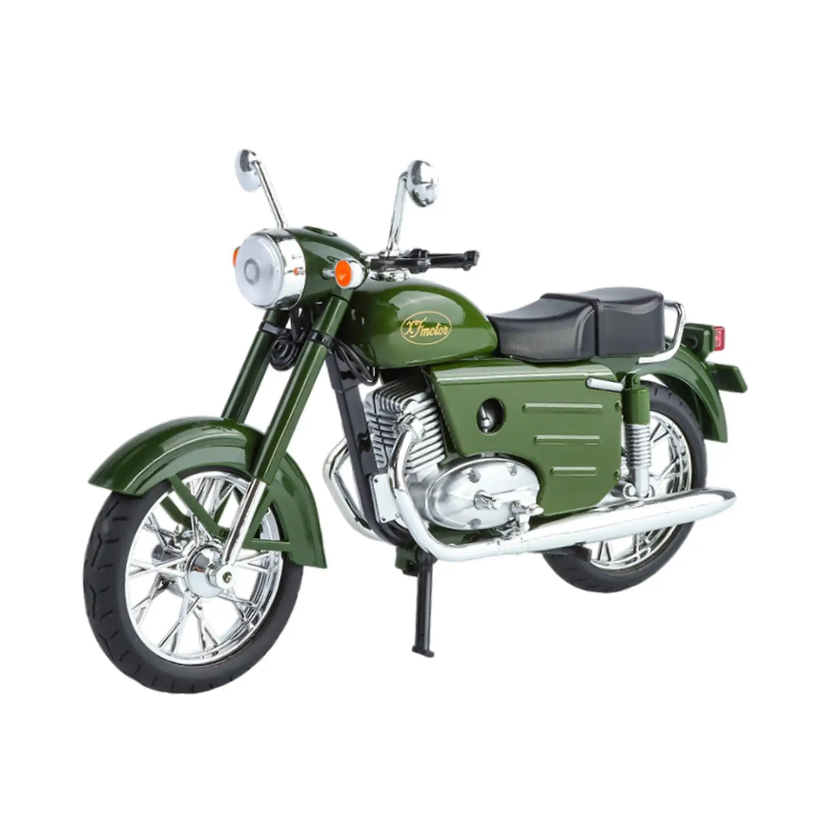 1:10 Scale Decor Accessories Motorcycle Model for Motorcycle Lovers Men Kids