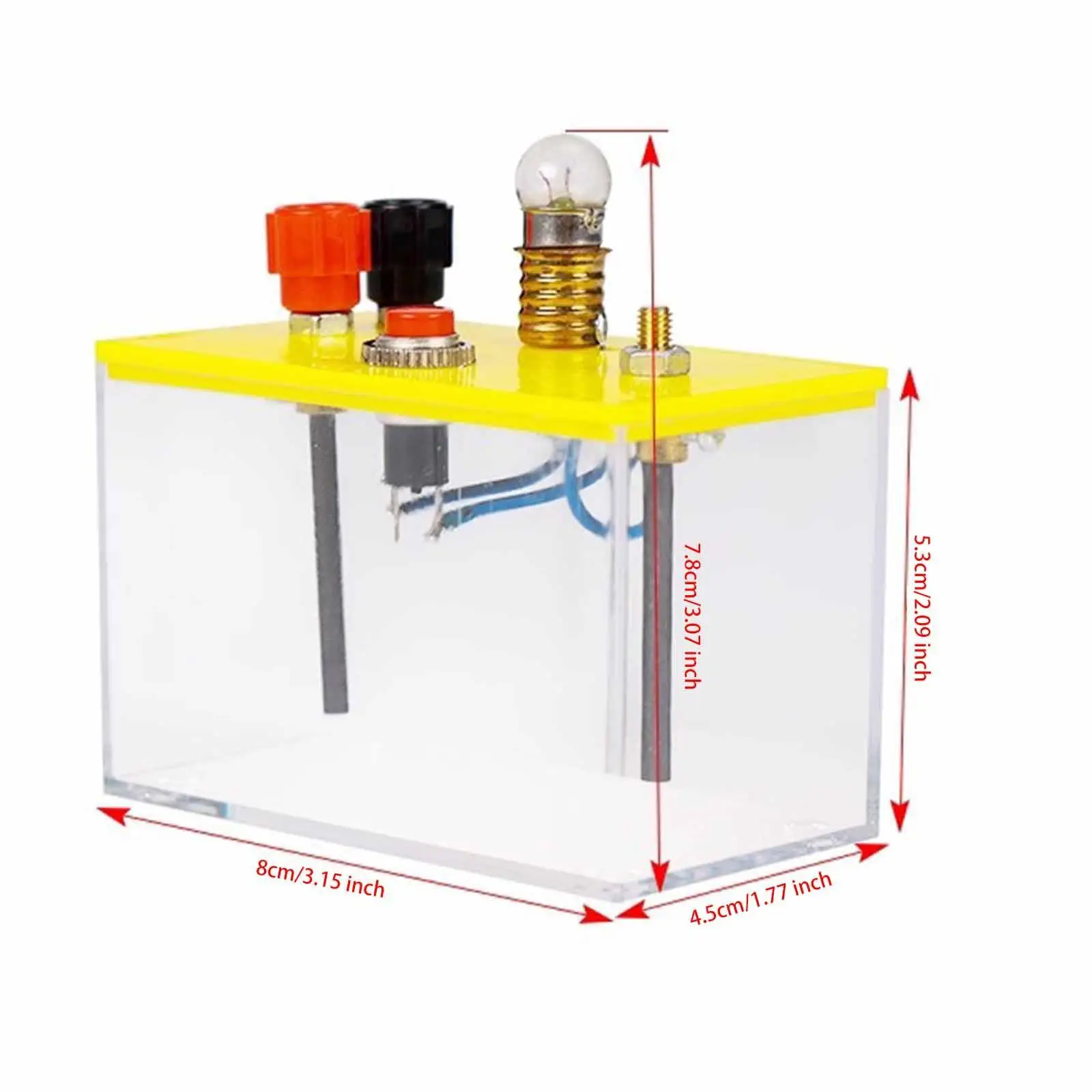 Mini Solution Conductivity Experiment Electricity Experiment Toy for Kids Mini Solution Conductivity Experiment Electricity Experiment Toy for Kids