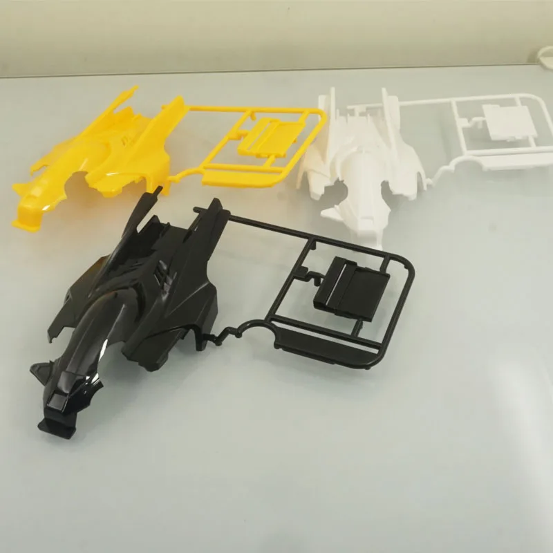 Proyecto D Mini 4wd carcasa de coche de carreras Thunder shot MK2/thunder shot CNC para chasis SFM