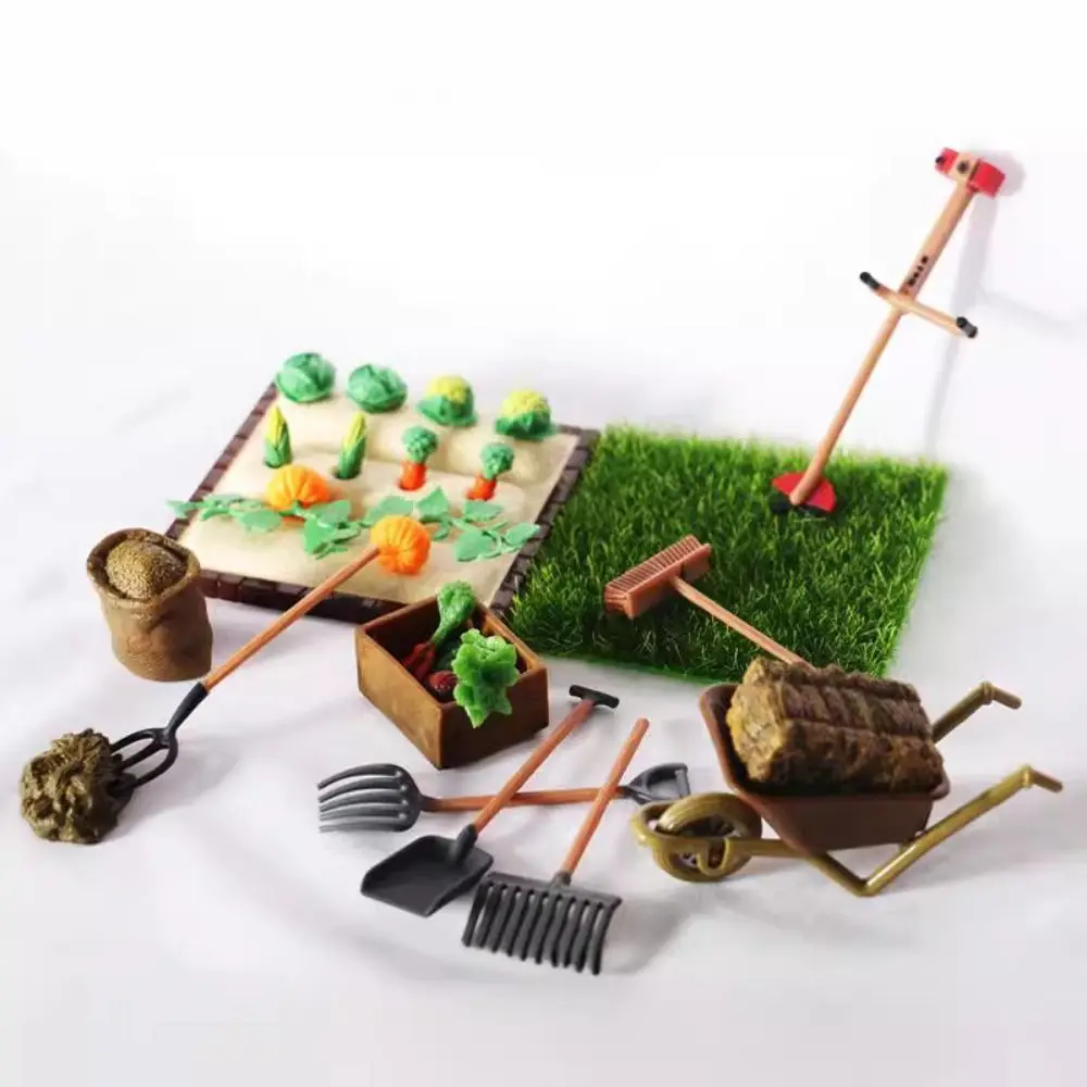 Casa de muñecas con granja de verduras – Mini huerto de juguete - imagen 2