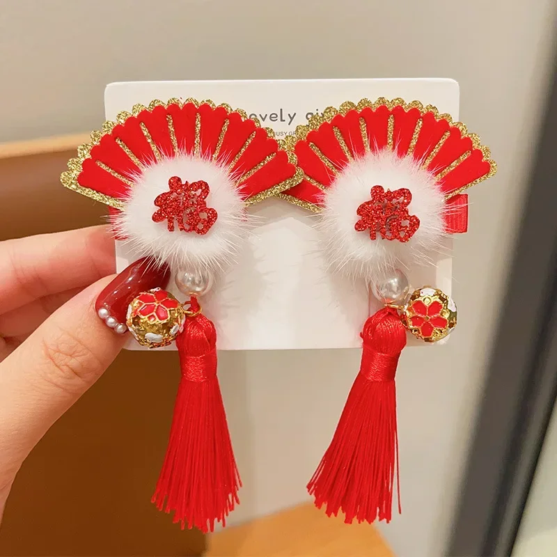 Pinzas y tocados Hanfu estilo antiguo para niña – Accesorios cabello - imagen 2