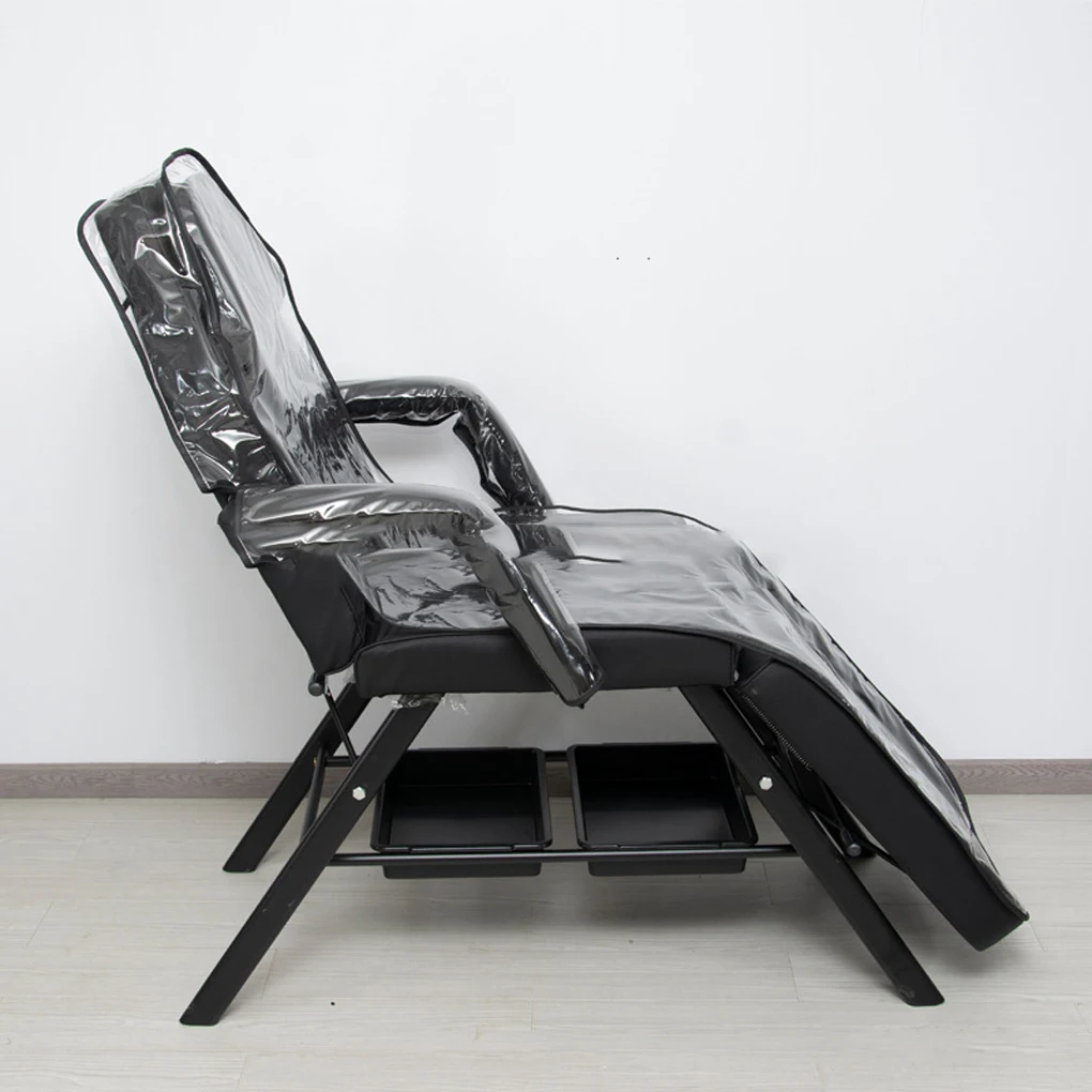 Funda de PVC transparente Kee para sillón de peluquería