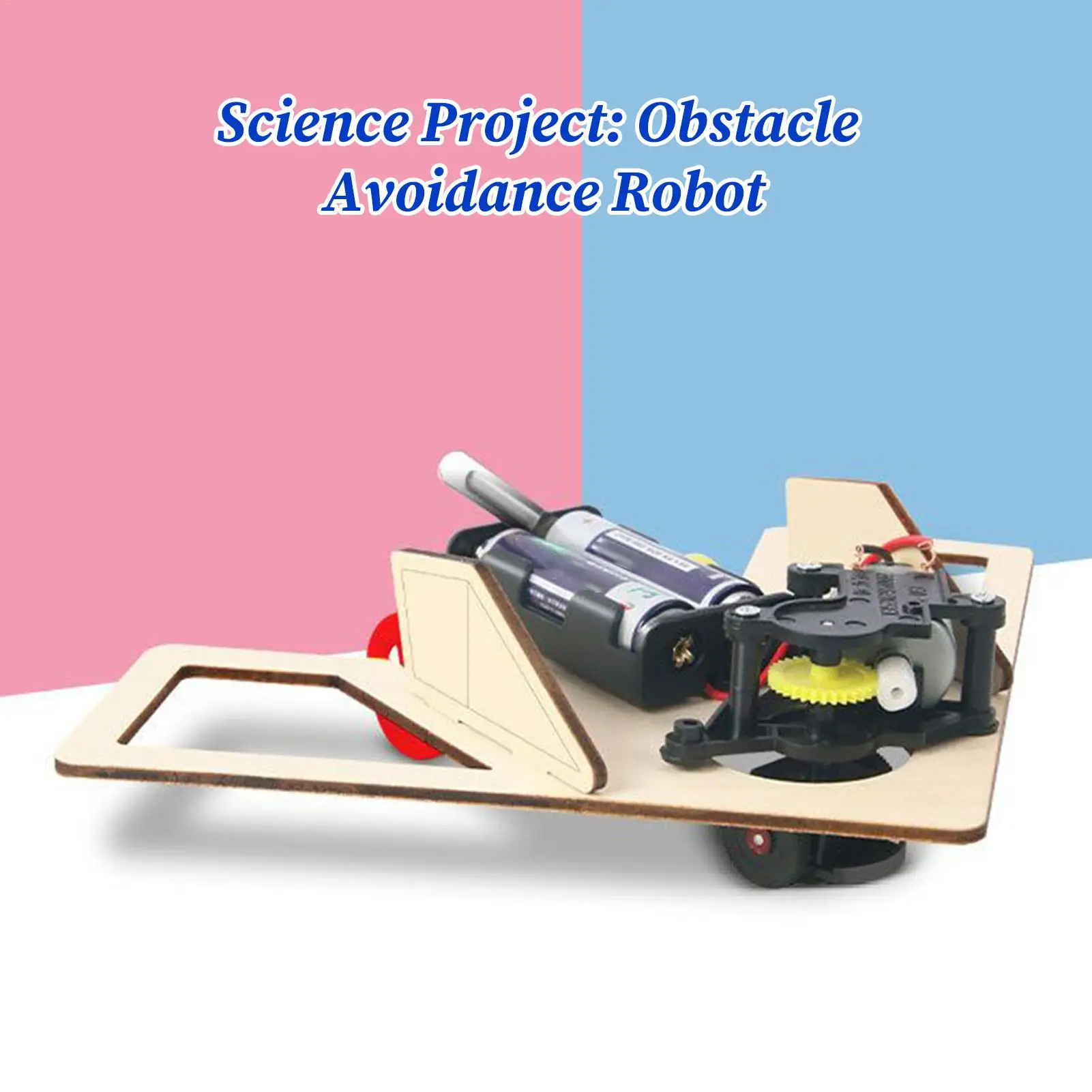 Kits de ciencia robótica, Kit de ingeniería de robótica de ciencia de obstáculos, juguetes educativos prácticos para escuela en casa, preescolar y primaria - imagen 5