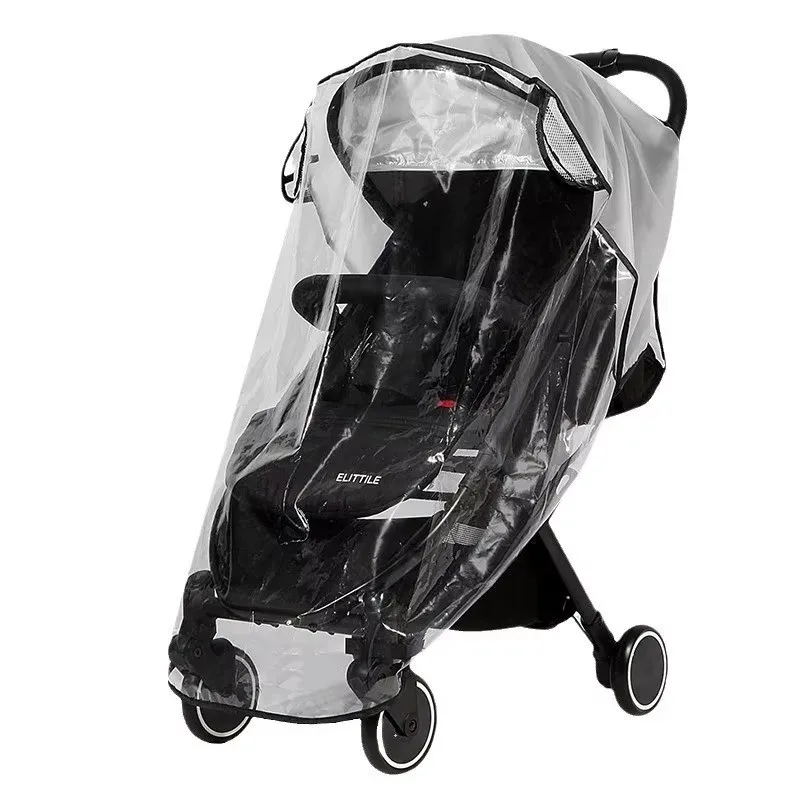 Cubierta de lluvia universal para cochecito – Impermeable y antiviento - imagen 5
