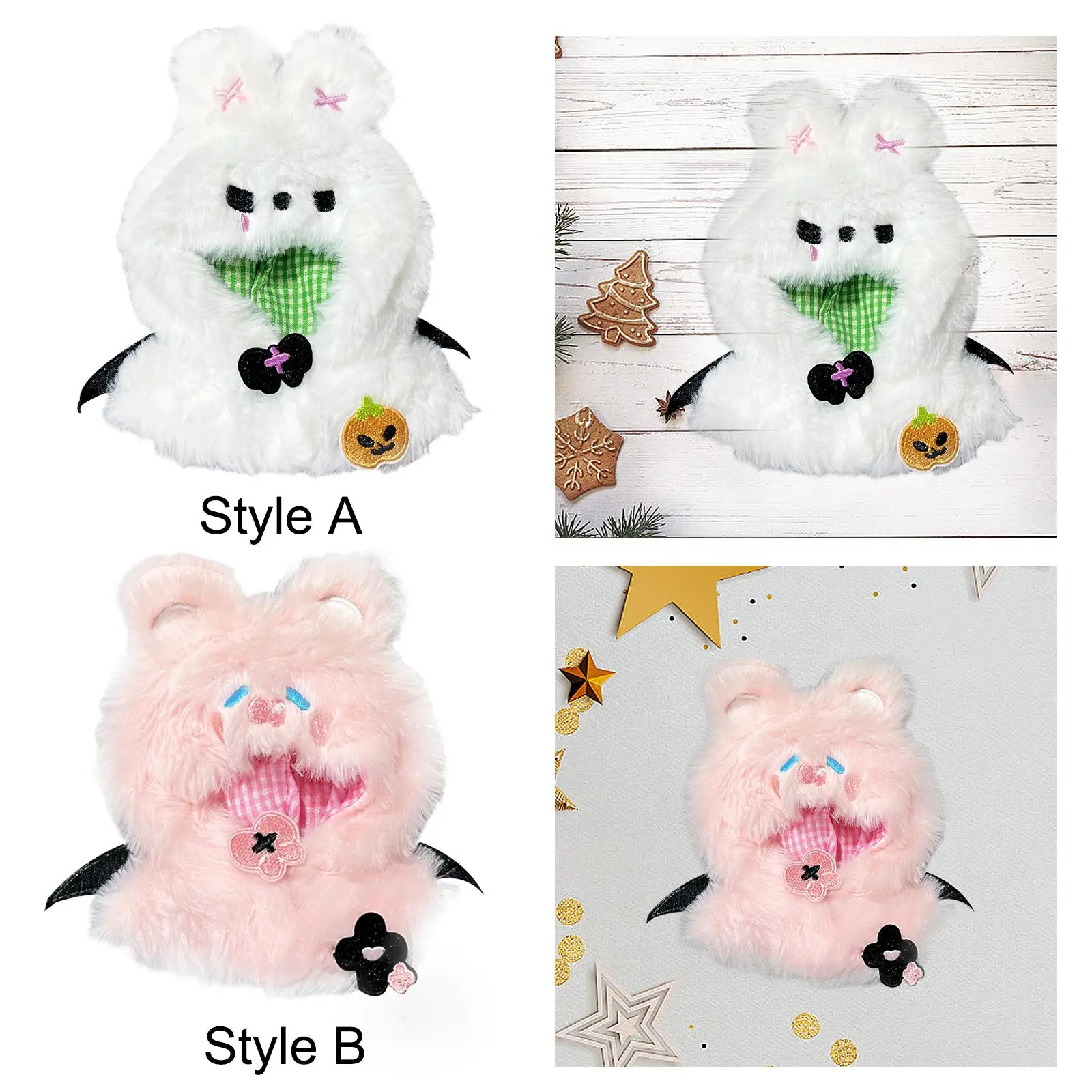 Doll Cloak Doll Clothing for 10cm Doll for Kids Birthday Gift Stylish Make Your