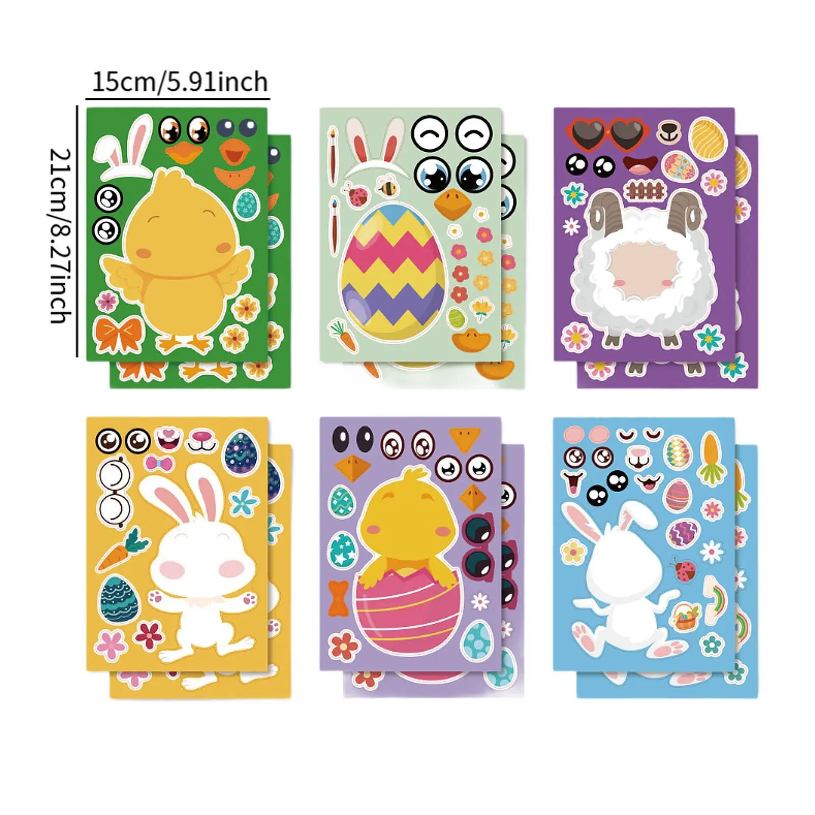 24 Pieces Easter Party Stickers Decoration Stickers Decals Easter Stickers for Cards Holiday Crafts Education Activities Easter 24 Pieces Easter Party Stickers Decoration Stickers Decals Easter Stickers for Cards Holiday Crafts Education Activities Easter