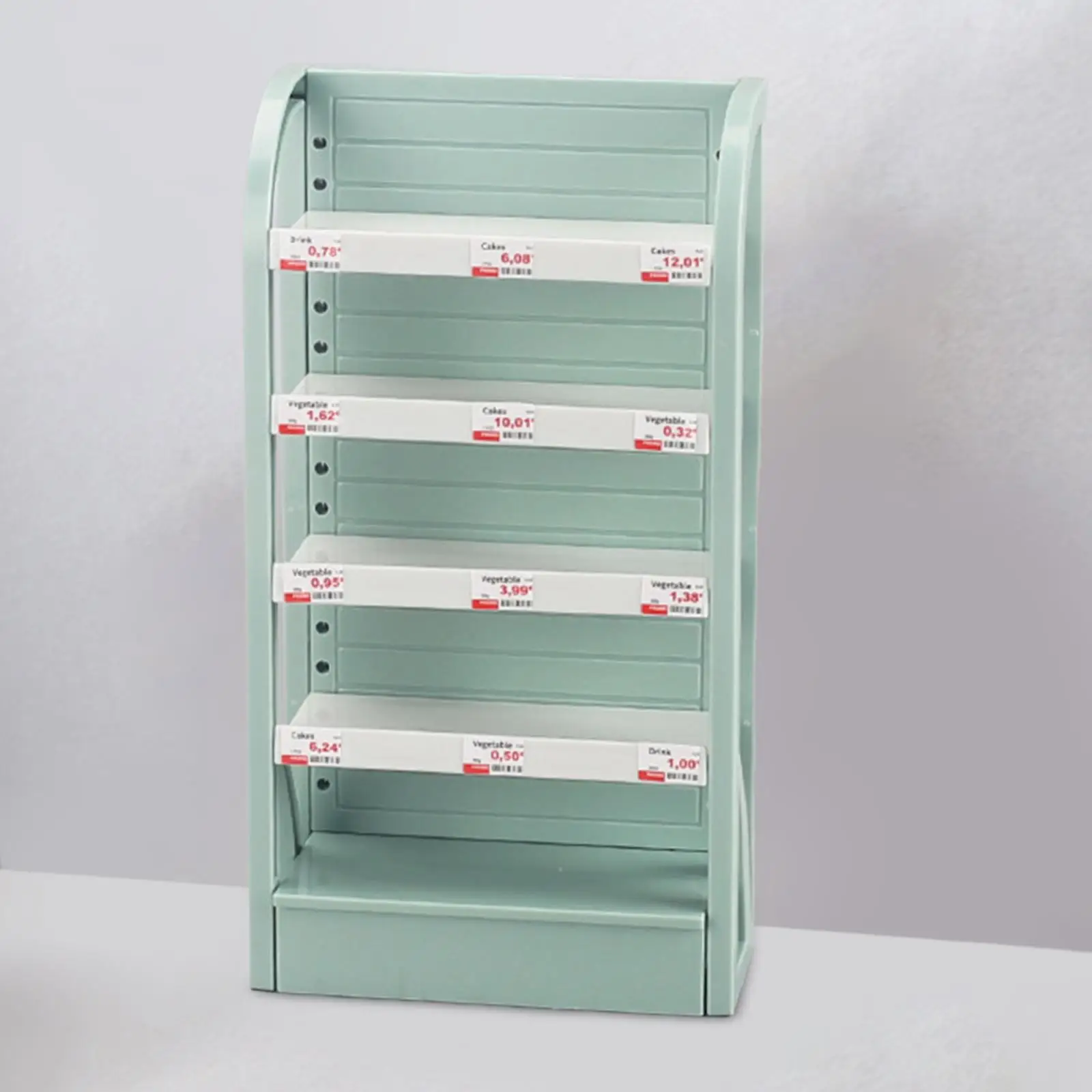 1/12 Dollhouse Shelf Display Rack Display Stand Scenery Supplies Storage Stand Simulation Model Dollhouse Decor Furniture