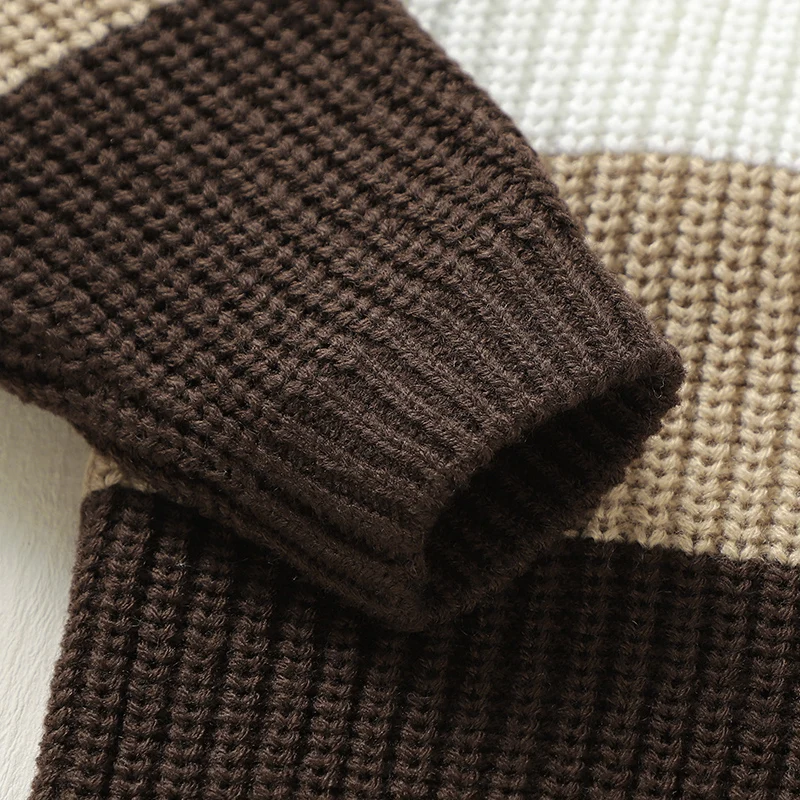 Conjuntos de ropa de 2 piezas para bebé, niño y niña, suéteres de manga larga y pantalones, trajes deportivos para recién nacido, Otoño e Invierno - imagen 4