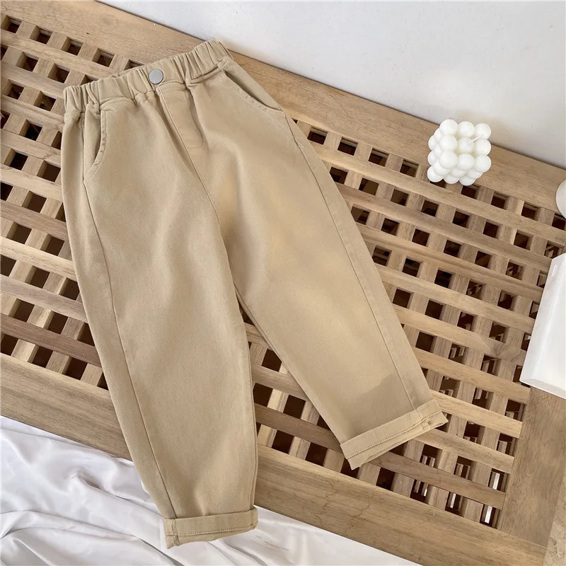 Pantalones holgados de algodón para niños y niñas – Verano informal - imagen 4