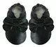bow fringe black