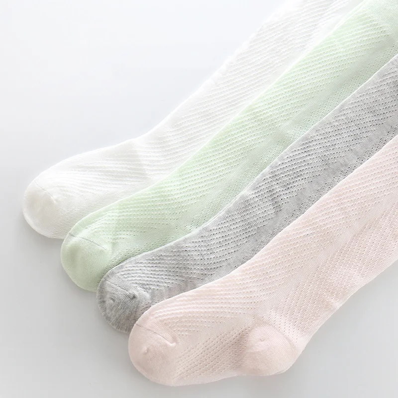 Pantimedias ultrafinas de algodón para niñas – Primavera verano