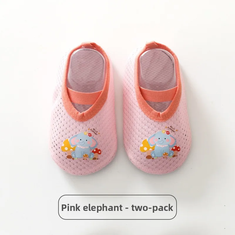 Calcetines antideslizantes de algodón con suela de silicona para niños - imagen 3