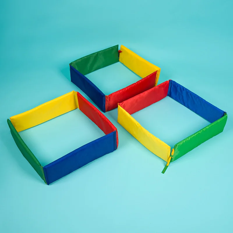 Juego de agujeros de perforación divertido para niños, juegos múltiples, entrenamiento físico, juguete de celosía para saltar, accesorios deportivos para guardería, juguetes para juegos al aire libre - imagen 2